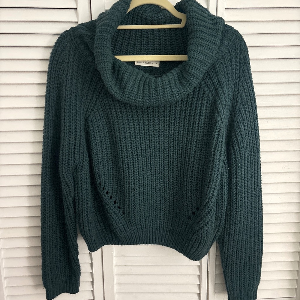 Cowl neck sweater